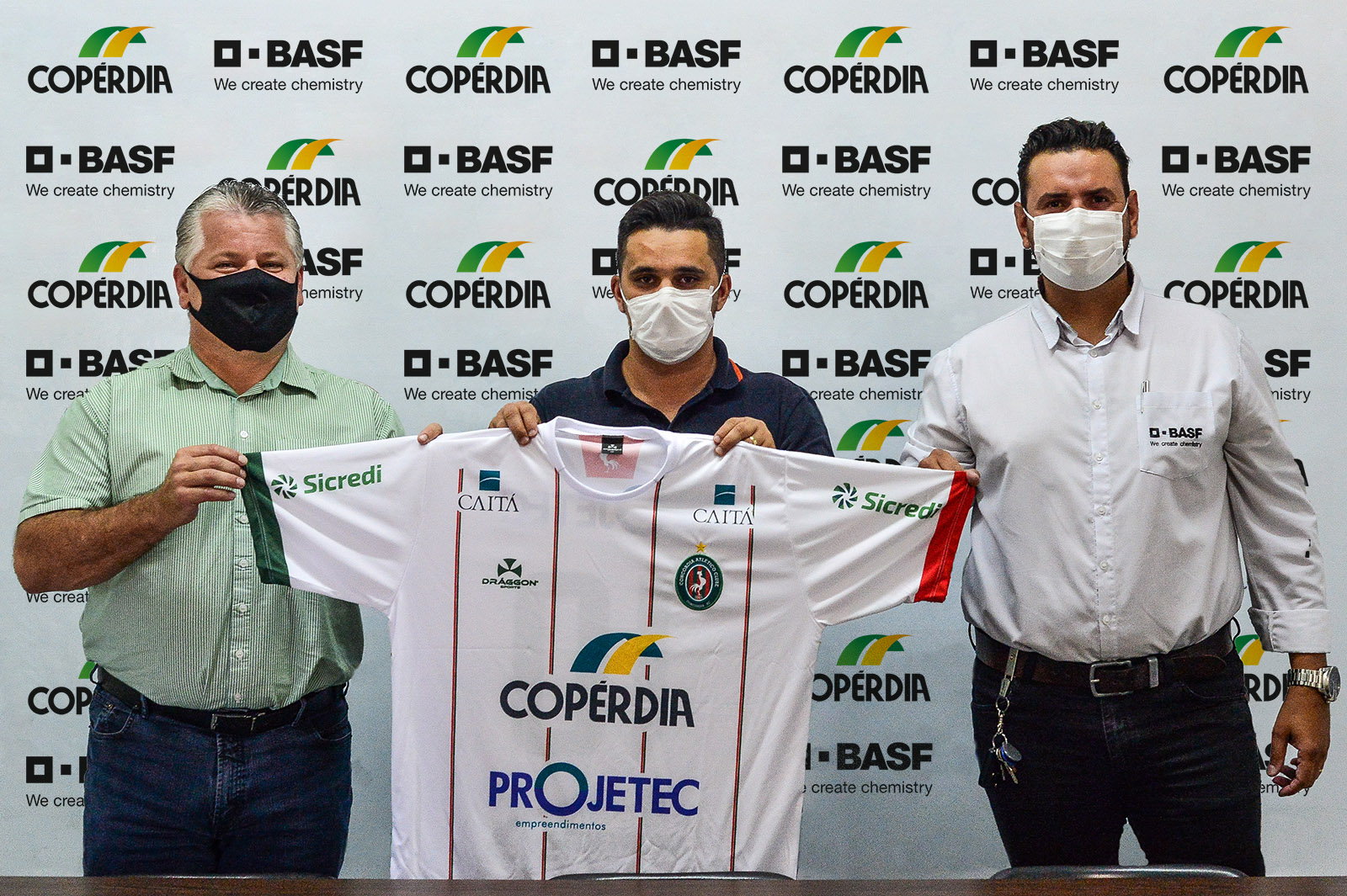 BASF e Copérdia selam apoio para a construção do CT do Concórdia